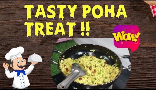 No.1 Tasty Poha Treat and it’s quick Recipe